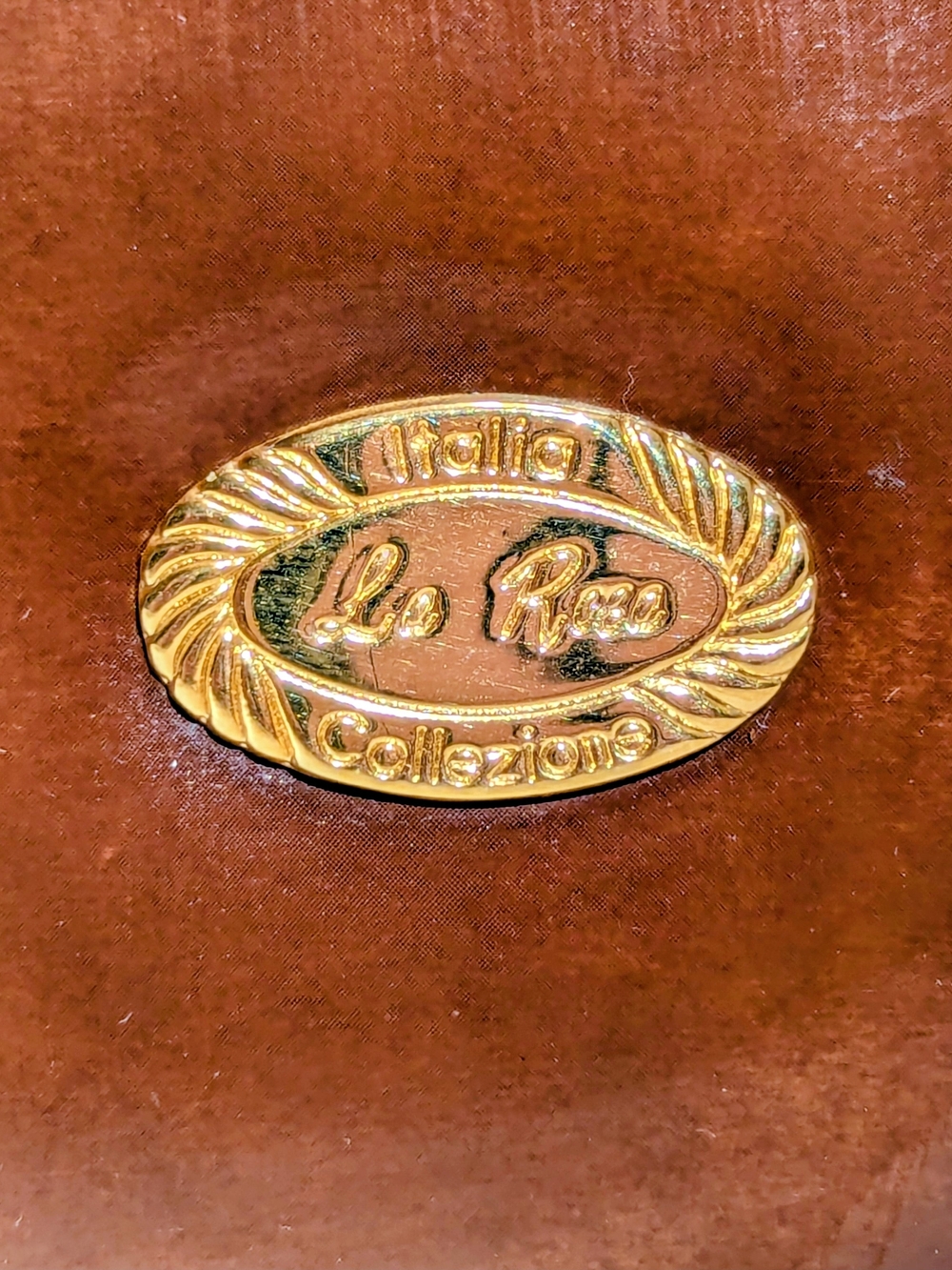 Vintage Italian Collection Le Rosa Leather Top Handle Bag - Picture 10 of 14
